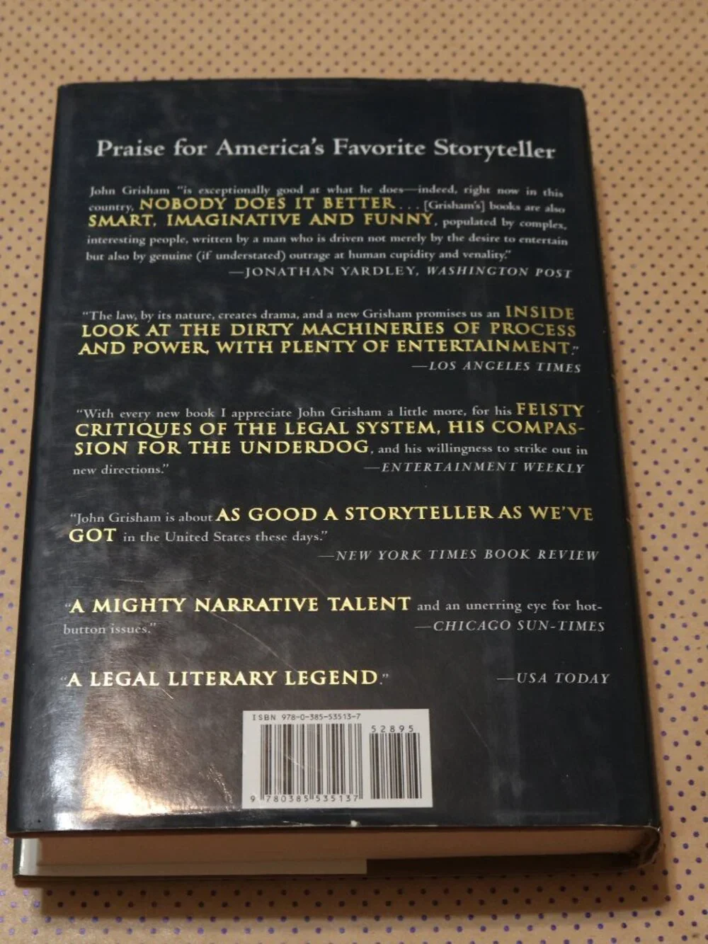 N/A john grisham